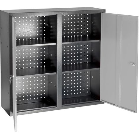 ADB Wandschrank 100x30x100cm Hängeschrank Werkstattschrank Werkzeugschrank (1/3)