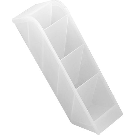 Aufbewahrungsbox für den Schreibtisch, 4-stufig, kompakt, robust, mit Cartoon-Design, Lippenstift-Organizer für Schreibtisch und Zuhause (1/5)