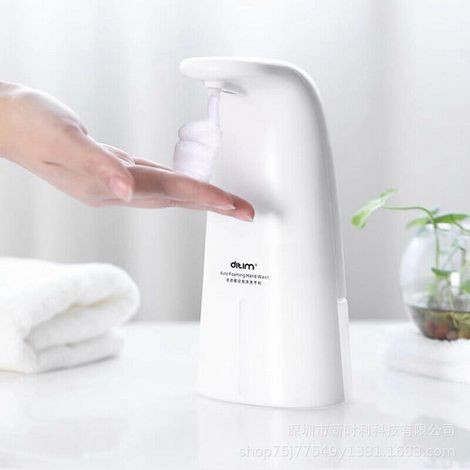 Lave-mains automatique à mousse avec capteur, pour la maison et l'hôtel, petit lave-mains automatique à mousse