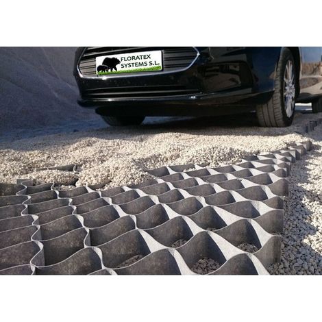 Stabilisateur de gravier - 7m2 - Hauteur 5cm - Cellule 7x7cm - Installation facile