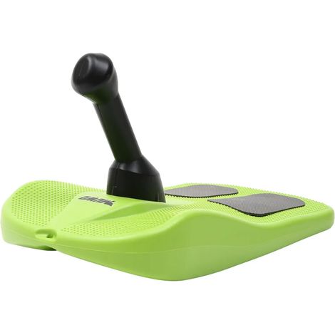 Luge pour enfants MUWO, construction légère et robuste, avec rembourrage de siège et crampons antidérapants pour une meilleure adhérence - idéale pour s'amuser sur la piste de luge, verte MW-338 (1/5)
