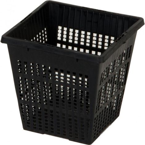 Velda Pflanzkorb PLANTMAND Kunststoff schwarz eckig 11 x 11 cm 141002