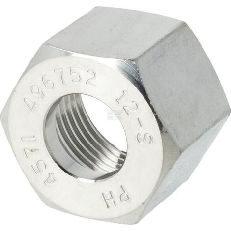 Tuerca 12S M20x1,5 acero inox. PH HYDRAULIK M12SSS (1/3)