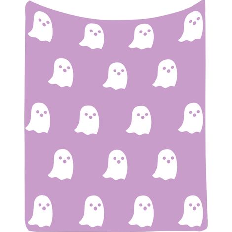 Couverture Flanelle Fantôme Halloween - 100 x 130 cm - Pour Canapé Lit Picnic Camping - 1 Pièce (1/4)