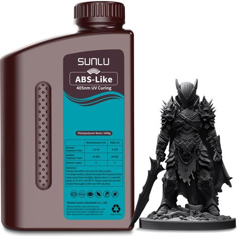 Sunlu ABS simile al nero 1kg (1/4)