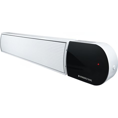 Mirrorstone 1200W Ionis Far Infrared Bar Heater White ,Wall and Ceiling Mounted (1/3)