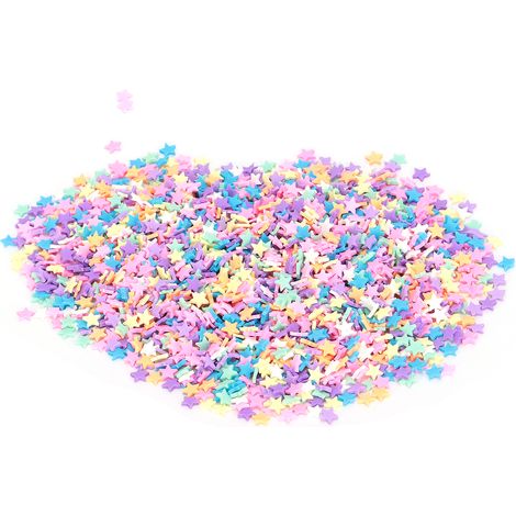 30g/Bag Star Clay Slice Colorful Waterproof Art Crafts for HandMade Nail Decorations (1/5)