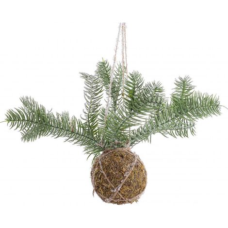 DECORAZIONE SFERA KOKEDAMA CON PINO INN D5
