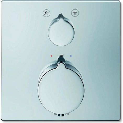 Duravit C.1 Brausethermostat Unterputz, eckige Rosette, 2 (1/5)