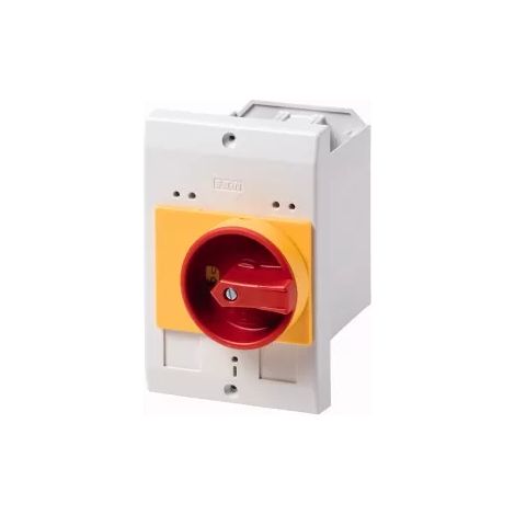 Eaton E-PKZ0-GR 072908 Leergehäuse Einbau, mit NOT-Aus-Schalter (L x B x H) 80 x 85 x 129 mm Rot, G (1/2)