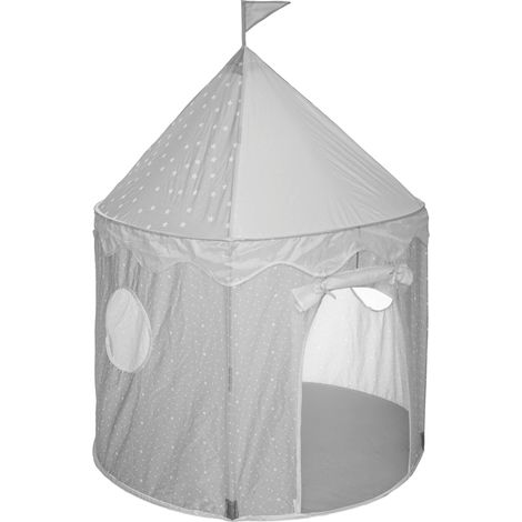 Kinderzelt Pop-up - grau