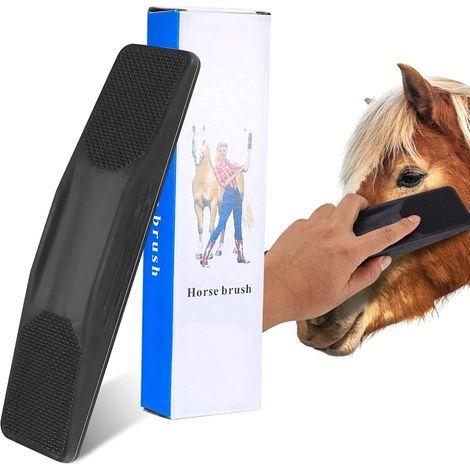 6 en 1 Brosses pour Chevaux,Peigne de Massage pour Chevaux, Brosse de Toilettage,Le Massage Et Le Soin pour Enlever Les Poils Secs Et Les Lits de Chevaux Et Grands Chien (1/5)