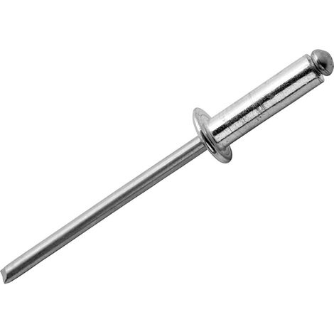 RAPID High Performance Aluminium Head Rivets 4.8 x 10 mm - Blister of 50
