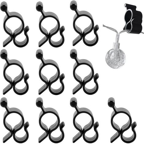 Crochets pour Auvent Camping-Car 10 Pièces, Crochets de Marquise pour Guirlandes Lumineuses, Accessoires Camping-Car Extérieur (1/5)