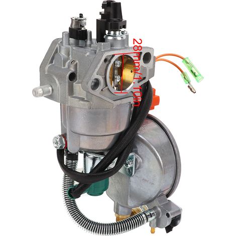 Carburateur métal double carburant pour générateur, pièce de rechange moteur compatible Champion 100155 100230, ensemble carbu universel (1/5)
