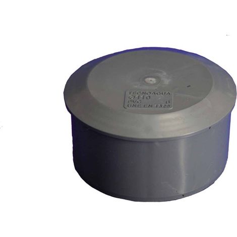 TAPON EVACUACION MACHO PVC HIDROTECNOAGUA Ø 160MM