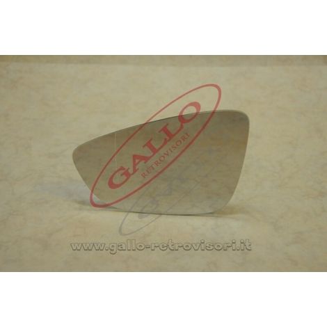 Vetro specchietto esterno lato sx compatibile con volkswagen passat dal 2010 al