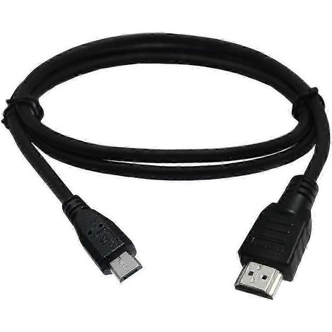 Câble convertisseur de données et de charge HDMI vers micro USB de 1 mètre (version avec connecteur) (1/5)