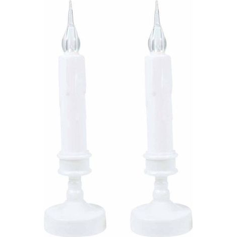 Lot de 2 bougies LED pour décorations d'Halloween (1/3)