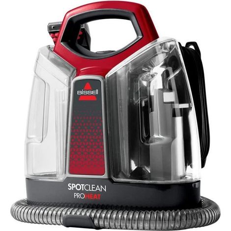 Détachant Portable - BISSELL - SpotClean ProHeat - 330W - Idéal pour Moquette - 74dB