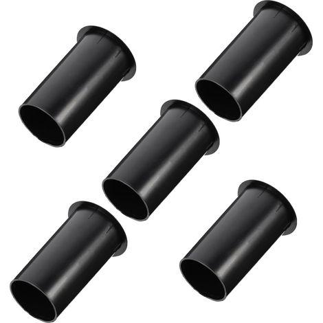 Tubes de Port de Haut-Parleur Résistant aux Chutes Lot de 5 en Plastique Noir pour Caisson de Basses et Haut-Parleur Domestique ou Voiture (1/5)