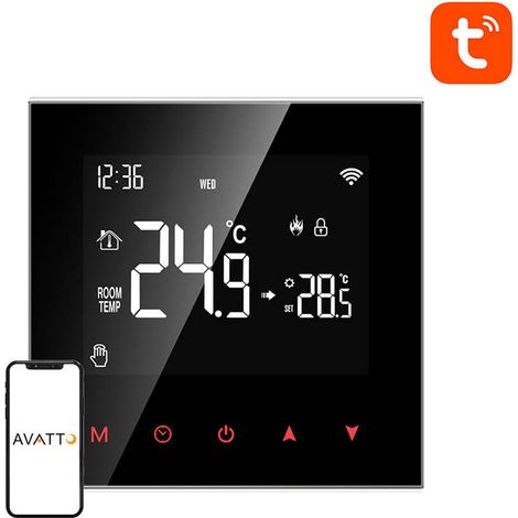 Intelligenter Thermostat für den Warmwasserboiler Avatto ZWT100 3A ZigBee TUYA (1/5)