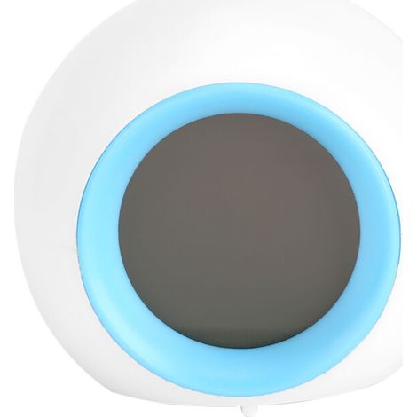 Reloj despertador digital con pantalla LED de 7 colores – Ideal para salón, dormitorio o cocina – Diseño moderno y fácil configuración