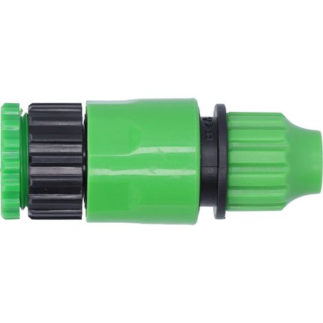 Raccord mâle fileté G1/2 vers connecteur rapide 9mm, embout plastique pour irrigation jardin, arrosage pelouse, raccord universel. (1/5)