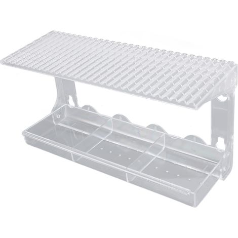 Mangeoire à oiseaux transparente pour fenêtre, en plastique, avec ventouses puissantes, idéale pour décorer jardin et cour. (1/5)