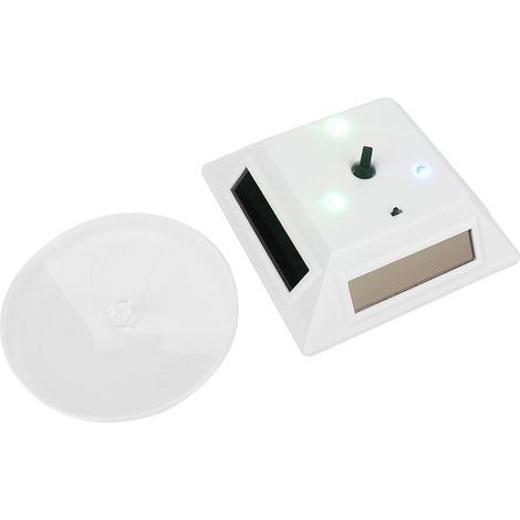 Support Rotatif à LED Solaire pour Bijoux, Téléphones, Montres et Appareils Photo (1/5)
