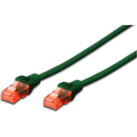 Digitus DK-1617-030/G cable de red Verde 3 m Cat6 U/UTP (UTP)