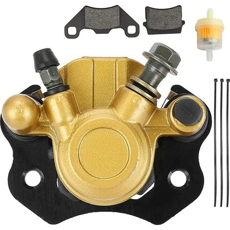 Étriers et plaquettes de frein pour karts, buggies et véhicules tout-terrain 110cc, 125cc, 150cc, 200cc, 250cc et 196cc (6,5 CV) Coleman KT196, Yerf Dog GX150, Kandi Baja RTK200, Taotao et Roketa S. (1/5)