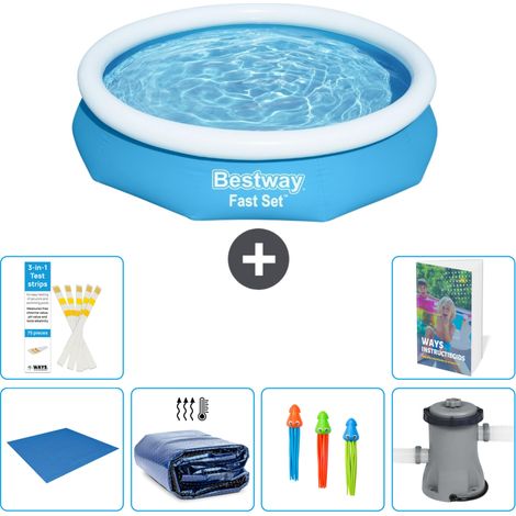 Bestway Piscina Bestway Fast Set Redonda - 305x66 cm - 7-piezas S46 (1/5)