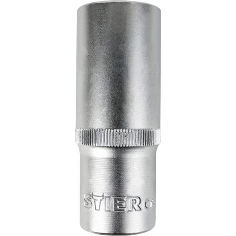 Douille 6 pans longue 1/4" STIER, ouv. 7 mm