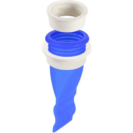 Joint d'étanchéité en silicone pour tuyau d'évacuation de déodorant, joint d'étanchéité pour bouchon de vidange de déodorant, joint de vidange de sol en silicone bleu (1/5)