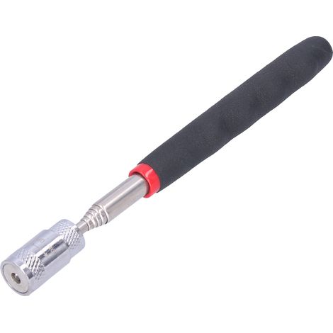 Barre magnétique télescopique LED portable, outil de ramassage aimanté mini avec éclairage, extracteur aimant rétractable, cadeau pratique (1/5)