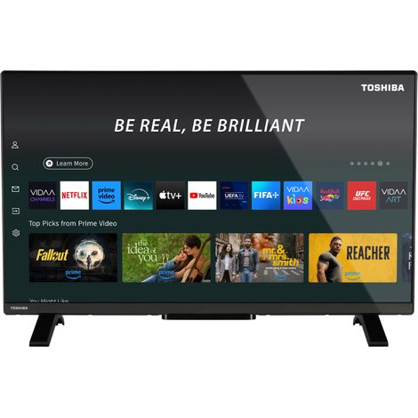 Toshiba 40QV2F63DA TV 101,6 cm (40") Full HD Smart TV Nero 220 cd/m²
