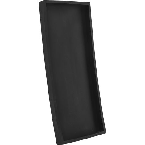 Plateau de rangement en silicone, grand format, noir, idéal pour la cuisine et la salle de bain. Ce plateau de tri en gel de silice est parfait pour trier les produits cosmétiques et peut également se (1/5)