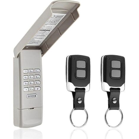 Clavier et télécommande pour ouvre-porte de garage (1/5)