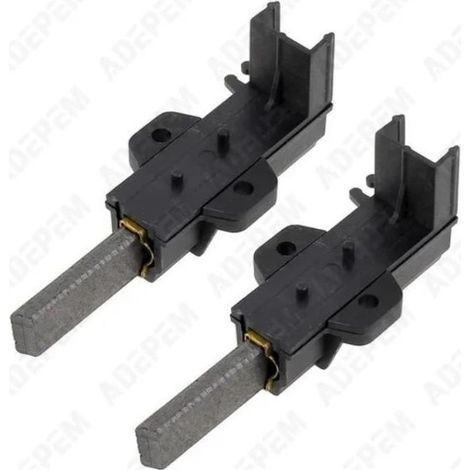 Balais de Charbons L94MF7 5x13.5mm pour Machine à laver Panasonic Sanyo Haier LG - Lot de 2 (1/2)