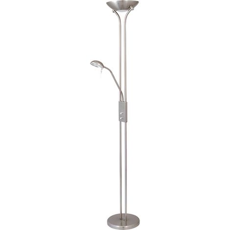 Lampadaire chrome satiné R7S/G9 variateur Rabalux 4075 (1/4)