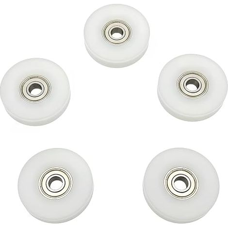 Rodamiento de bolas de ranura profunda de nailon Rodamientos de bolas Rodamientos para polea Rodamientos para cuerda de 8,10 mm Cuerda 8 x 46,5 x 10,5 mm