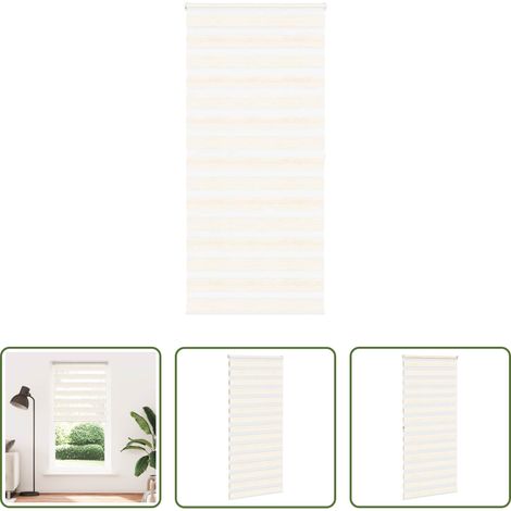 Doppelrollo -  Doppelrollo Marmorbeige 110x200cm Stoffbreite 105,9 cm Polyester (1/5)