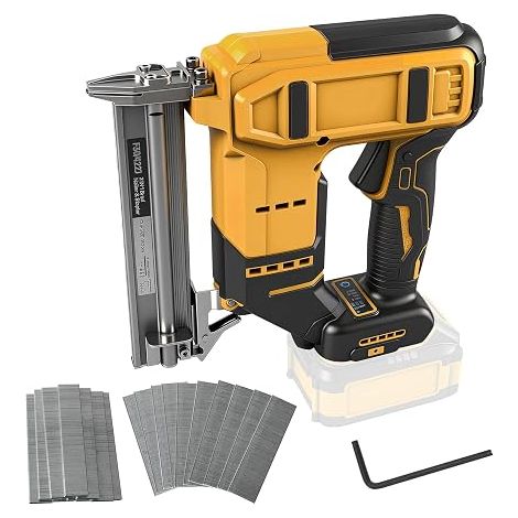 Cordless Brad Nailer for 20V Max Battery Stapler 18GA Battery Stapler 2 in 1 Electric Stapler for Woodworking (1/5)