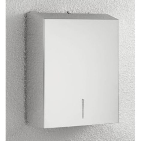 COLOMBO DESIGN Contract distributore salviette con serratura cromato codice prod: B9960NCR (1/2)