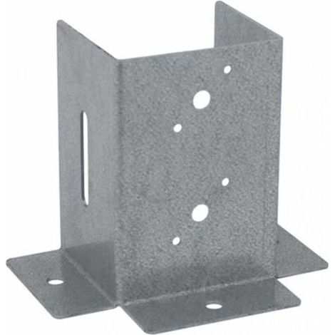 Soporte anclaje de 9x9 cm ( 3 Caras) . 1 und.
