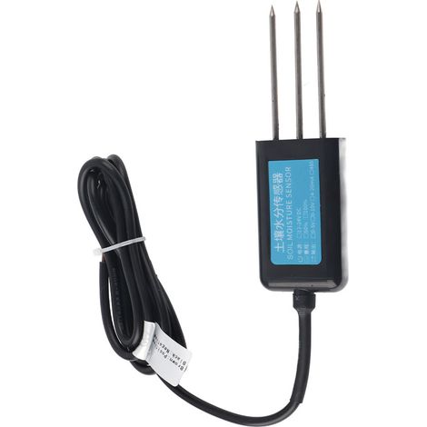 Sensor de humedad del suelo, transmisión RS485, carcasa de acero inoxidable ABS, IP68, precisión de 100 V. (1/5)