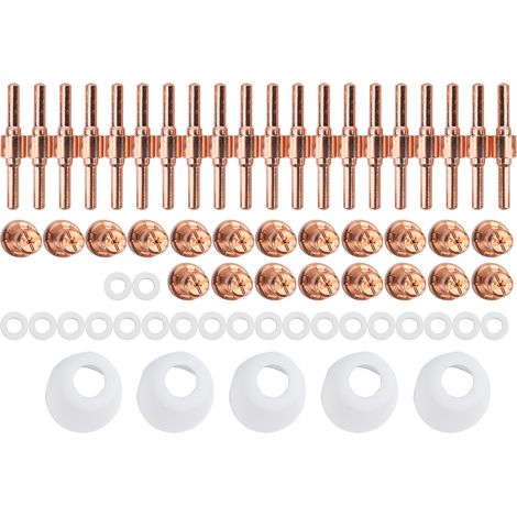65 consommables de découpe plasma PT-31 compatibles avec les accessoires de la machine de découpe plasma CUT-40 (1/5)