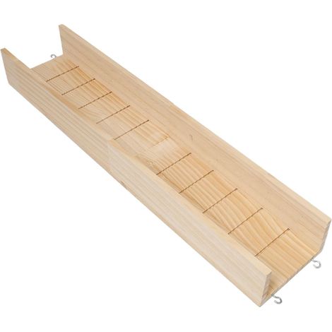 60 cm Rampe pour Cage de Cochon d'Inde Pont Rampe Escalier en Bois Échelle en Bois Pont Cochon d'Inde Rampe pour Chinchillas Rats Rongeur Petits Animaux Cage (1/5)