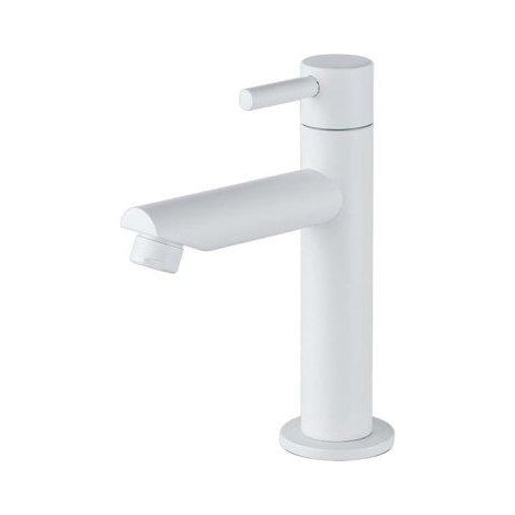 Fortifura Calvi Robinet de lave-mains - 15,4 cm - posé - 1 trou - blanc mat